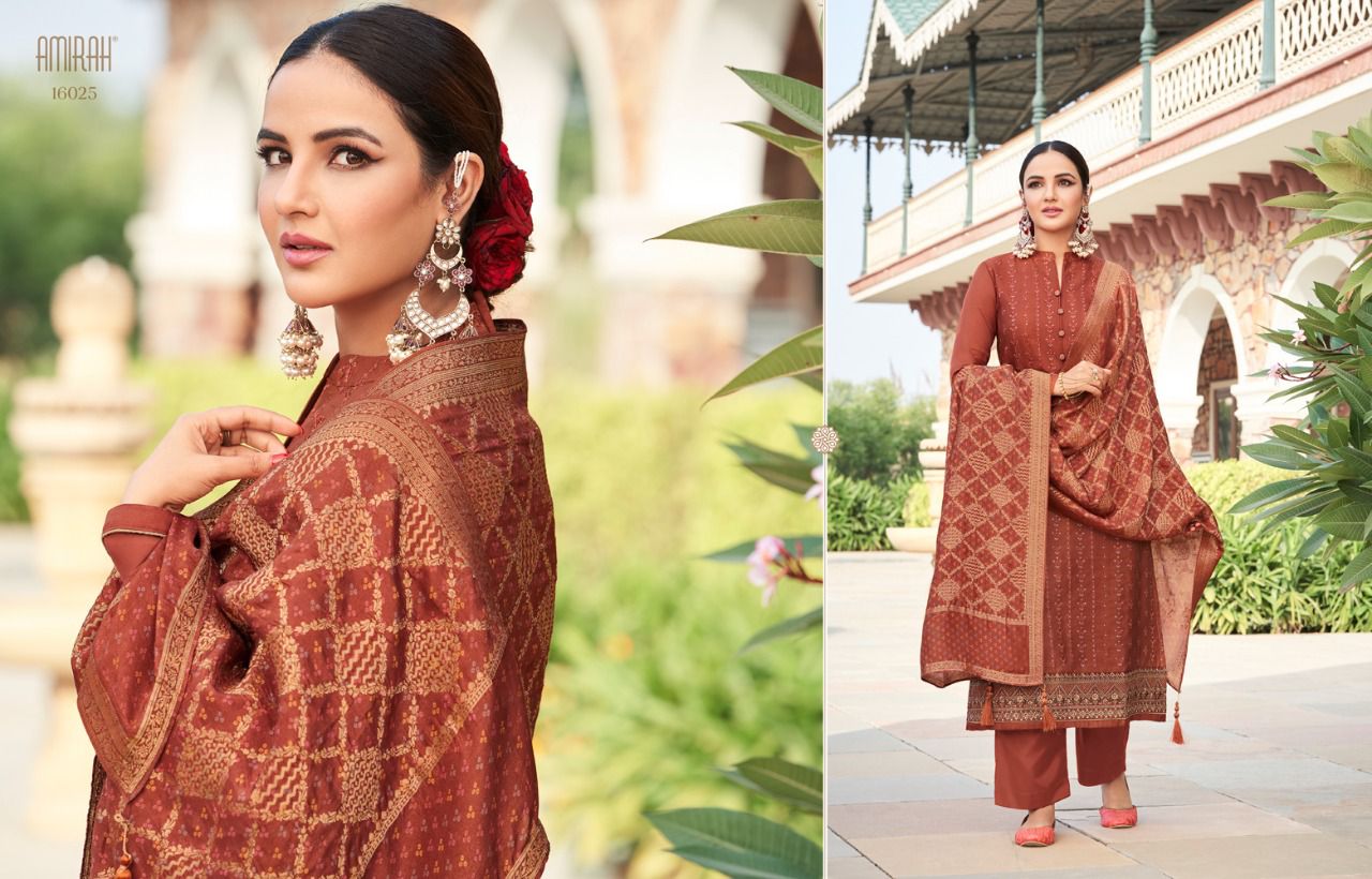 Amirah Jasmeen Heavy Festival Wear Wholesale Printed Designer Suits
